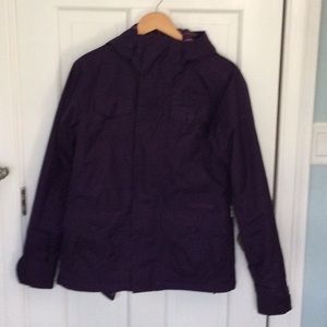 Burton purple coat